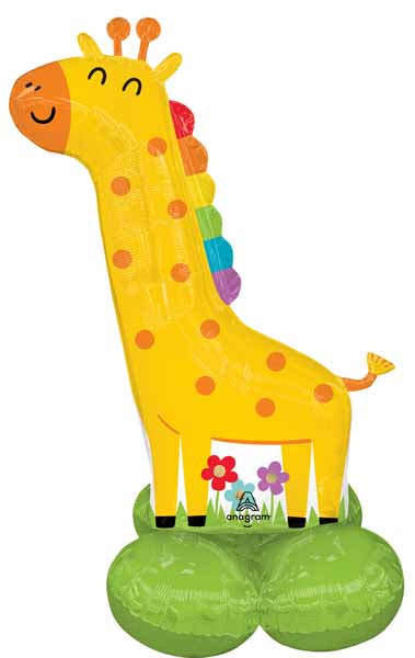 Baby Giraffe 40" Junior AirLoonz Foil Balloon