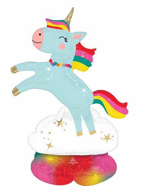 Unicorn Magic 39-Inch Jr. AirLoonz Foil Balloon