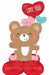 LOVE YOU BEAR HUG 35" JR AIRLOONZ P55