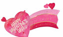 Happy Valentine's Day Infinitely Foil Balloon, 37 Inch
