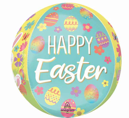 Easter Bunny Love 16-Inch Orbz Foil Balloon