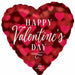 Romantic Glow 18-Inch Heart Foil Valentine's Day Balloon