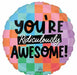 Ridiculously Awesome 18-Inch Round Foil Balloon
