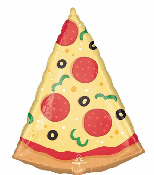 Pizza Party 29" Shaped Foil Balloon