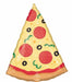 Pizza Party 29" Shaped Foil Balloon