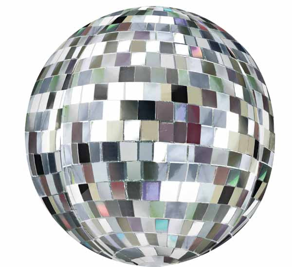 Disco Ball 16" Orbz Foil Balloon