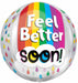 Feel Better Soon 16" Orbz XL Foil Balloon