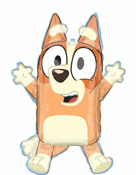 Bingo from Bluey 32-Inch Shaped Foil Balloon