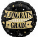 Congrats to the Grad 18" Round Foil Balloon