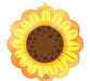 Sunflower Glow 21-Inch Shaped Foil Balloon