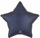 True Navy Satin Star Foil Balloon, 18 Inch