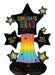 Cosmic Future Grad 36" Jr AirLoonz Foil Balloon