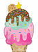 HERES THE SCOOP CONE 30" SHP P35 PKG