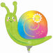 Happy Snail Mini Shape Foil Balloon