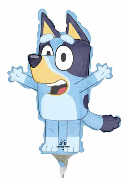 Bluey Mini Shape Air-Filled Foil Balloon