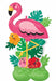 Let's Flamingle AirLoonz 44 Inch Foil Balloon