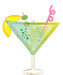 Cocktail Surprise 36-Inch Shaped Balloon