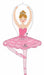43-Inch Ballerina Girl Shaped Foil Balloon