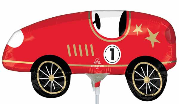 Race Cars Mini Shape Foil Balloon