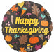Give Thanks 18" Round Foil Thanksgiving Balloon