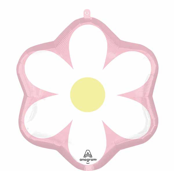 Little Daisy 22 Inch Flower-Shaped Foil Balloon