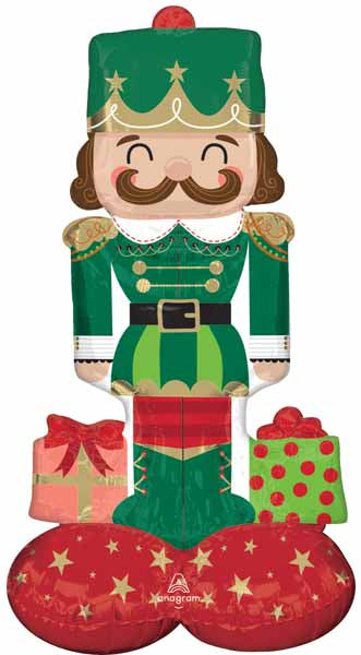 37-Inch Nutcracker AirLoonz Junior Foil Balloon