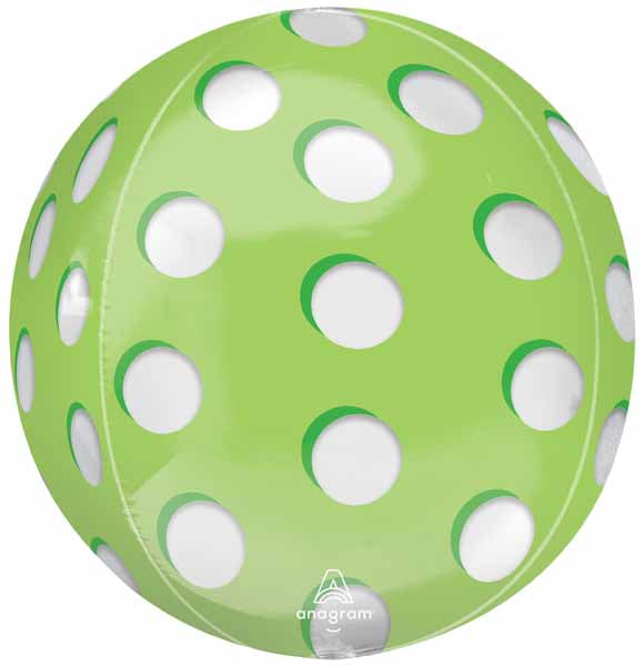 Pickleball 16-Inch Clear Orbz Foil Balloon