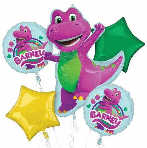 Barney Foil Balloon Bouquet
