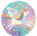 Pegasus 18-Inch Round Holographic Foil Balloon
