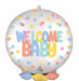 Modern Welcome Baby 19-Inch Frillz Foil Balloon