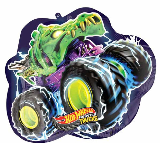 Hot Wheels Truck Shaped Foil Balloon, 23 Inch