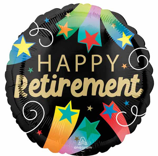 Happy Retirement 18" Round Foil Balloon