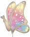Fluttering Butterfly Mini Shape Foil Balloon