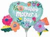 Happy Mother's Day Threaded Love Mini Foil Balloon