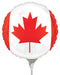 Canada Flag 9-Inch Round Foil Balloon