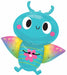 Happy Beetle Bug 31" Shaped Foil Balloon