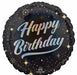 Sparkling Happy Birthday 28 Inch Jumbo Foil Balloon