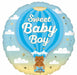 It's a Boy Blue Round Foil Balloon, 18 Inch