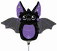 Twilight Bat Mini Air-Filled Foil Balloon