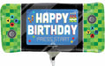 8-Bit Birthday Mini Shape Foil Balloon