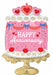 Sweet Anniversary 27-Inch Shaped Foil Balloon