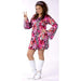 Feelin' Groovy Women's Plus Size Mod Costume