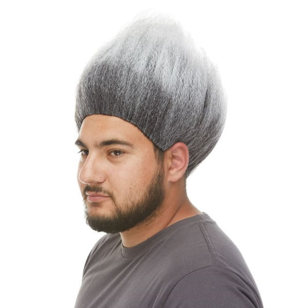 Black and White Fright Wig