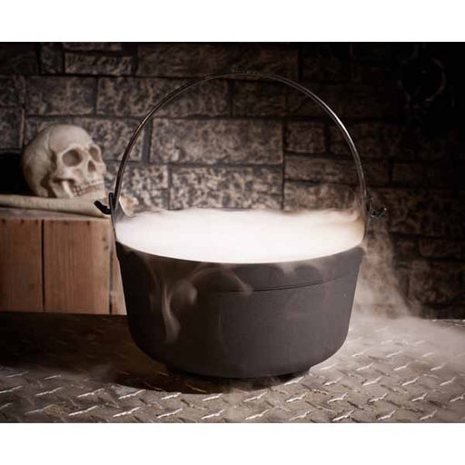9-Inch Black Cauldron Halloween Decoration