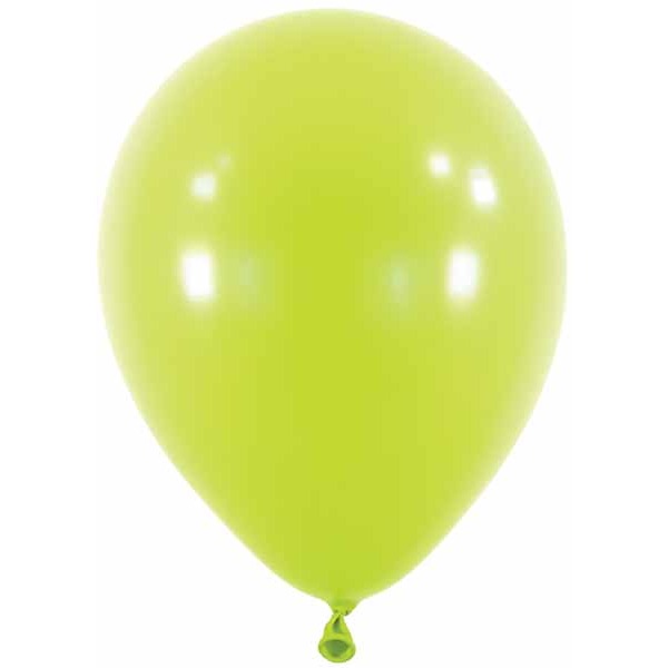 Anagram Kiwi Green 5-Inch Latex Balloons, 100 Pack