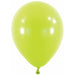 Anagram Kiwi Green 5-Inch Latex Balloons, 100 Pack