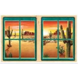 Desert InstaView Western Party Decoration, 38 x 62 Inches