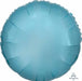 18-Inch Pearl Pastel Blue Round Foil Balloon