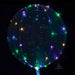 Crystal Clearz 18-Inch Clear Balloon with Multicolor LED Lights