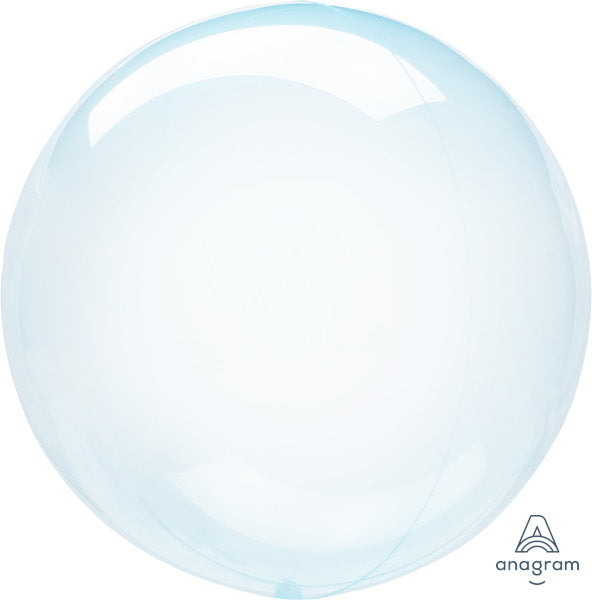 Crystal Clearz Blue Balloon, 18 to 20 Inches